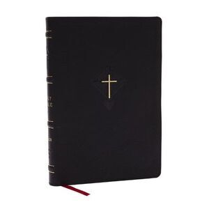 Rsv2ce, Thinline Large Print Catholic Bible, Black Leathersoft, Comfort Print --